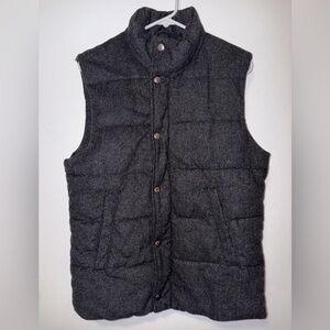 H&M Dark Gray Quilted Vest